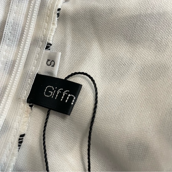 Giffniseti Boho Al-line Black and White Maxi Dress w Long Sleeves. Size S - Picture 13 of 16